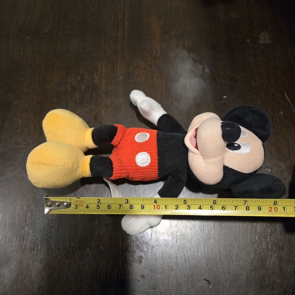Disney Mickey Mouse Plush Toy - Black, Red, Yellow And ELMO - Picture 1 of 6